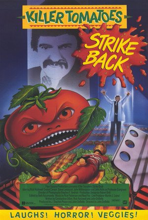 En dvd sur amazon Killer Tomatoes Strike Back!