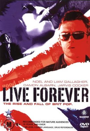 En dvd sur amazon Live Forever