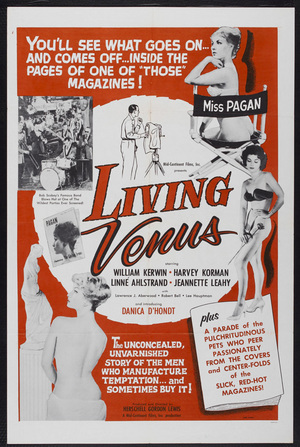 En dvd sur amazon Living Venus