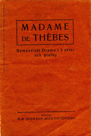 En dvd sur amazon Madame de Thèbes