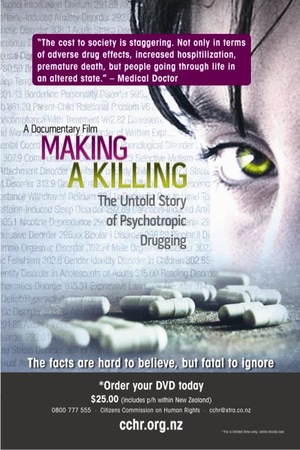 En dvd sur amazon Making a Killing: The Untold Story of Psychotropic Drugging