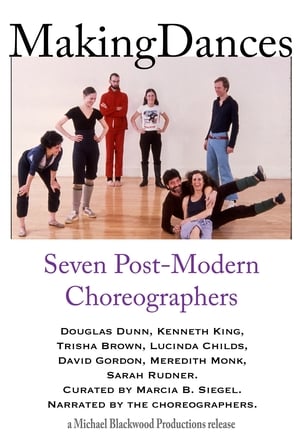 En dvd sur amazon Making Dances: Seven Post-Modern Choreographers