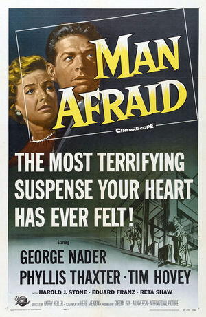 En dvd sur amazon Man Afraid