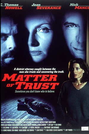 En dvd sur amazon Matter of Trust