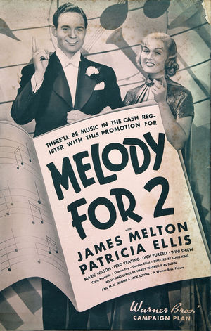 En dvd sur amazon Melody for Two