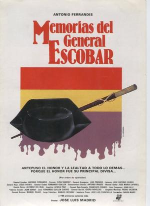 En dvd sur amazon Memorias del general Escobar