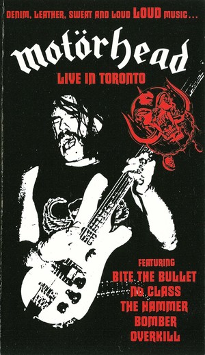 En dvd sur amazon Motörhead Live in Toronto