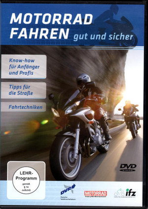 En dvd sur amazon Motorrad fahren - Gut und sicher