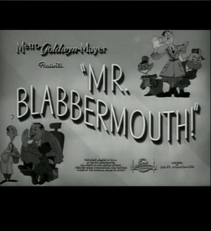 En dvd sur amazon Mr. Blabbermouth!