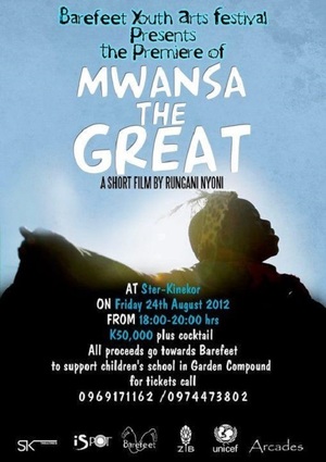 En dvd sur amazon Mwansa the Great