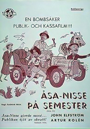 En dvd sur amazon Åsa-Nisse på semester