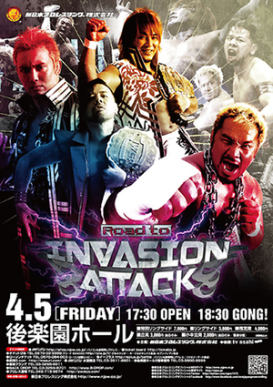 En dvd sur amazon NJPW Invasion Attack 2013