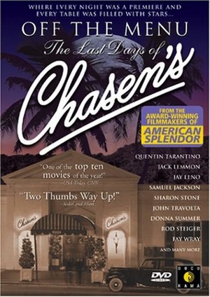 En dvd sur amazon Off the Menu: The Last Days of Chasen's