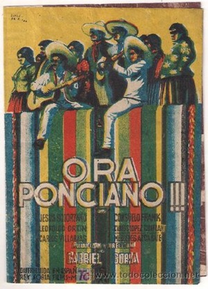 En dvd sur amazon ¡Ora Ponciano!