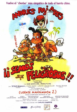 En dvd sur amazon ¡Semos peligrosos! (Uséase Makinavaja 2)