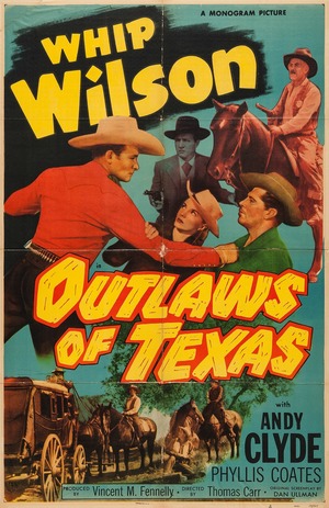 En dvd sur amazon Outlaws of Texas