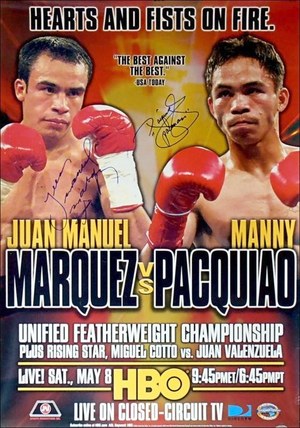 En dvd sur amazon Pacquiao vs Marquez I