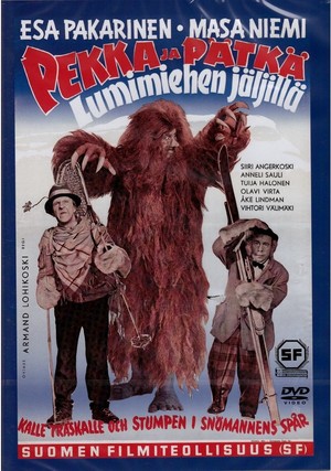 En dvd sur amazon Pekka ja Pätkä lumimiehen jäljillä