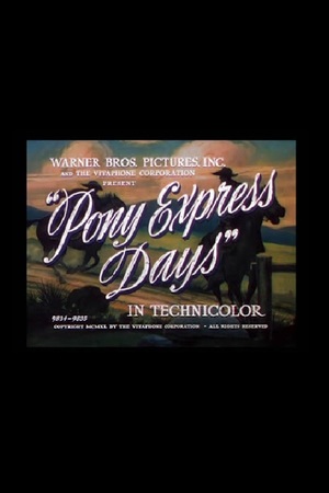 En dvd sur amazon Pony Express Days
