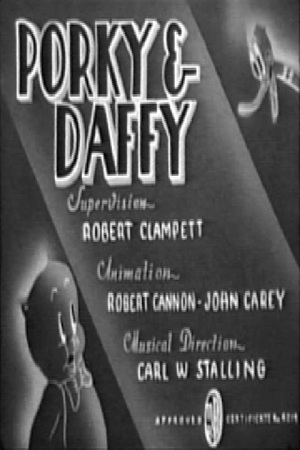 En dvd sur amazon Porky & Daffy