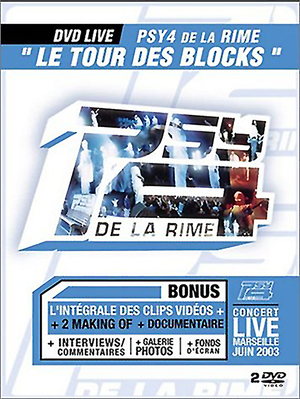 En dvd sur amazon Psy4 de la rime - Le tour des blocks