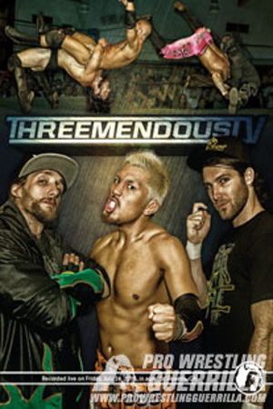 En dvd sur amazon PWG: Threemendous IV