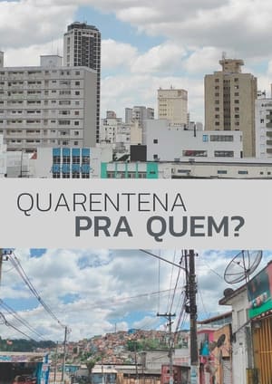 En dvd sur amazon Quarentena Pra Quem?