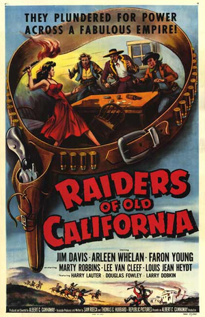 En dvd sur amazon Raiders of Old California