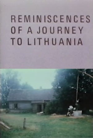 En dvd sur amazon Reminiscences of a Journey to Lithuania