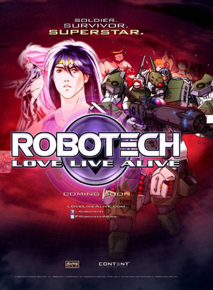 En dvd sur amazon Robotech: Love Live Alive