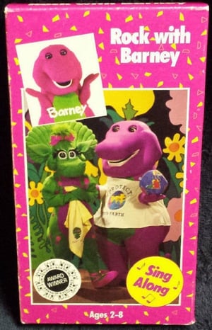 En dvd sur amazon Rock with Barney