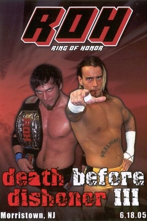 En dvd sur amazon ROH: Death Before Dishonor III