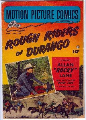 En dvd sur amazon Rough Riders of Durango