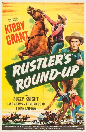 En dvd sur amazon Rustler's Round-up