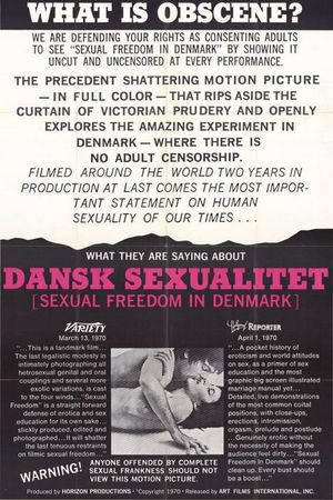 En dvd sur amazon Sexual Freedom in Denmark