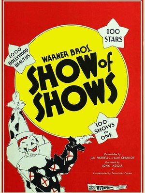 En dvd sur amazon Show of Shows