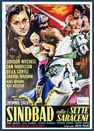 En dvd sur amazon Sinbad Contro I Sette Saraceni