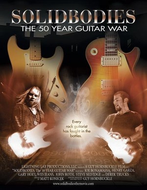 En dvd sur amazon Solidbodies: The 50 Year Guitar War