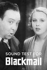 Sound Test for Blackmail