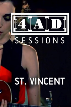 En dvd sur amazon St. Vincent - 4AD Sessions