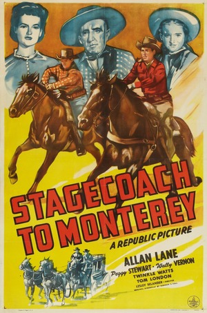 En dvd sur amazon Stagecoach to Monterey