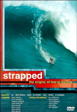 En dvd sur amazon Strapped: The Origins of Tow-In Surfing