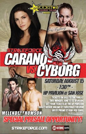En dvd sur amazon Strikeforce: Carano vs. Cyborg