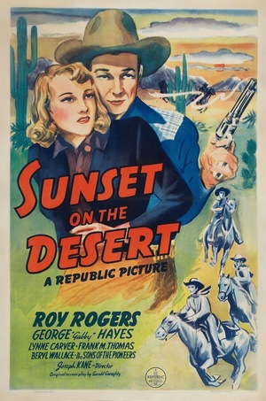 En dvd sur amazon Sunset on the Desert