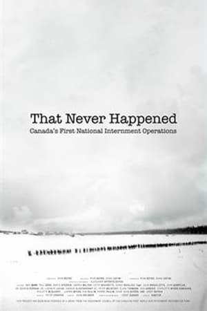 En dvd sur amazon That Never Happened: Canada's First National Internment Operations