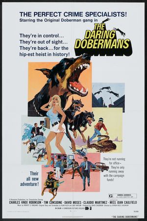 En dvd sur amazon The Daring Dobermans