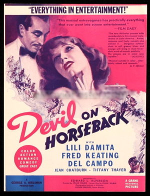 En dvd sur amazon The Devil on Horseback