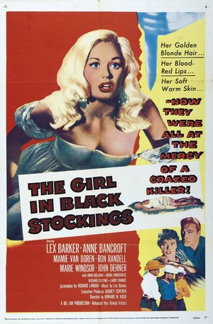 En dvd sur amazon The Girl in Black Stockings