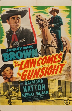 En dvd sur amazon The Law Comes to Gunsight