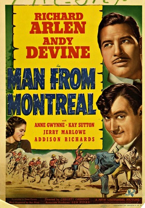 En dvd sur amazon The Man from Montreal